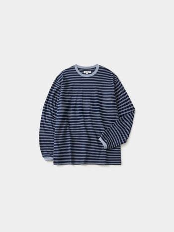 Stripe Long Sleeve Tee (Stripe Navy)