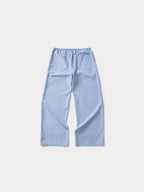 Easy Stripe Banding Pants (Stripe Blue)