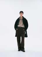 City Wool Half Coat (Charcoal)