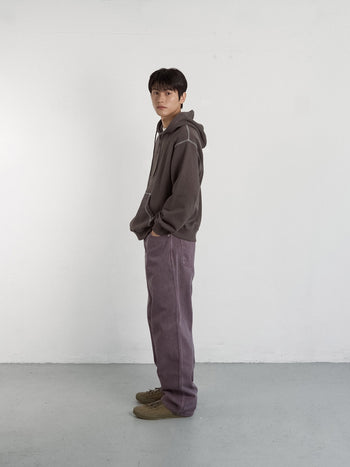 Vintage Sweat Hoodie (Brown)