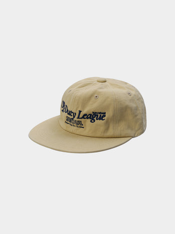 ODL Logo Soft Flat Cap (Lemon)