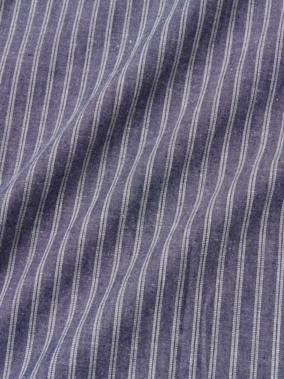 Everyday Pocket Stripe Shirts (Blue Gray)