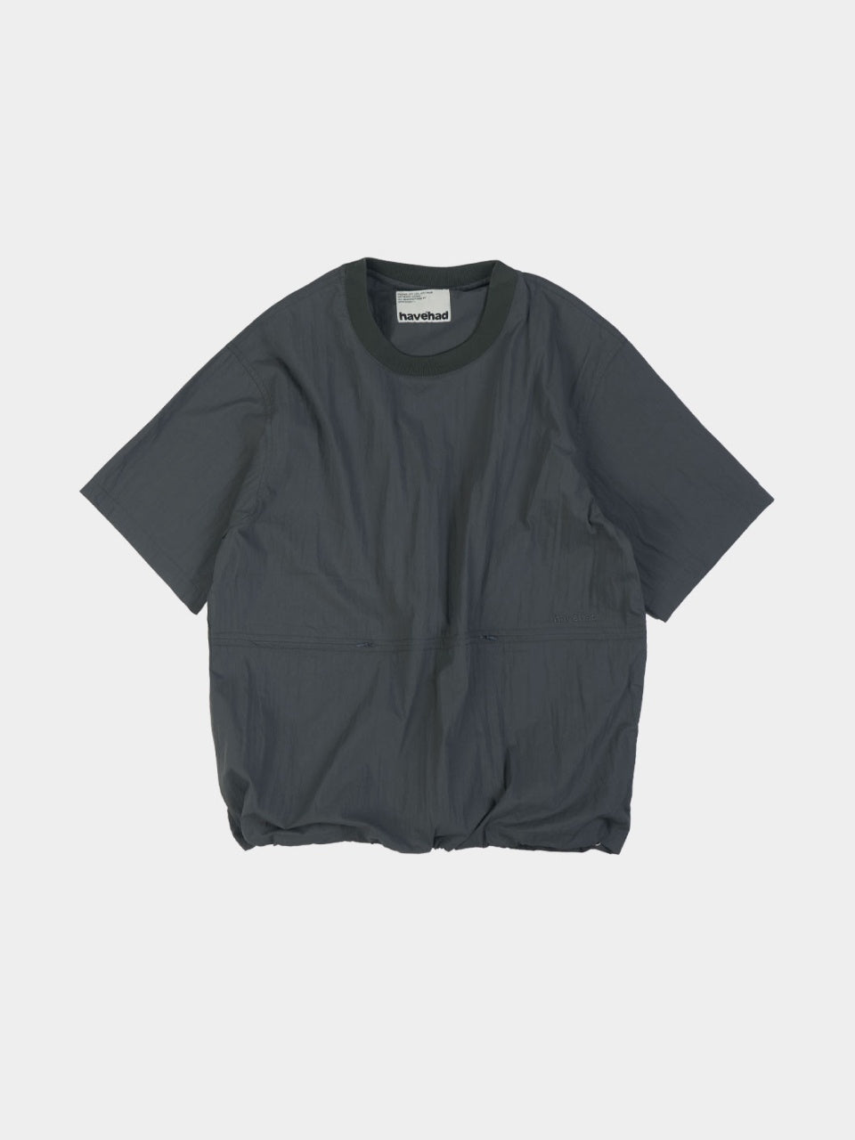 Pocket Volume String Half Tee - Charcoal | A3 (XL)