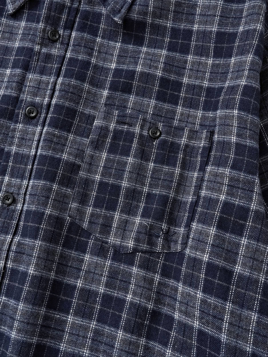 Soft Flannel Shirts (Check Navy)