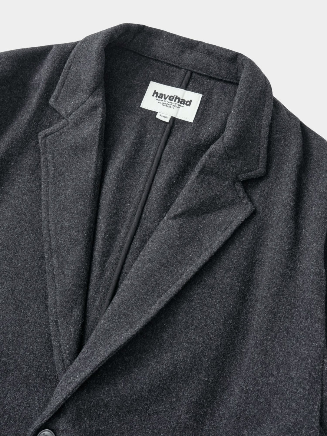 City Light Wool Club Jacket (Charcoal)