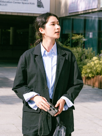 City Worker French Jacket (Navy)
