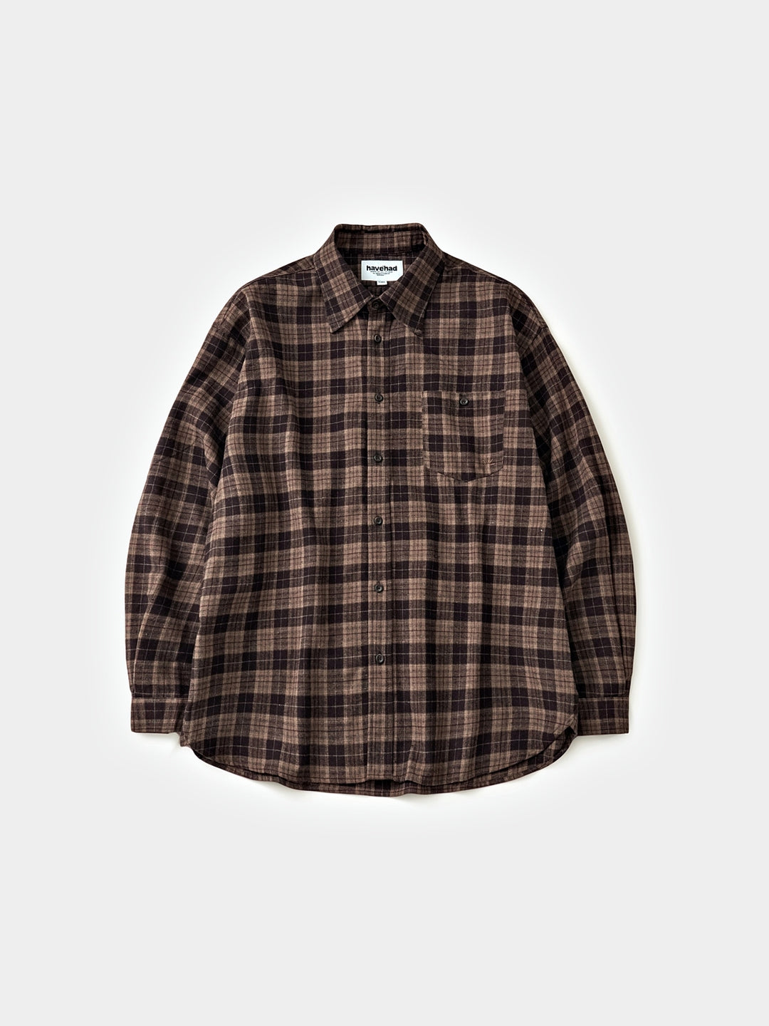 Soft Flannel Shirts (Check Brown)