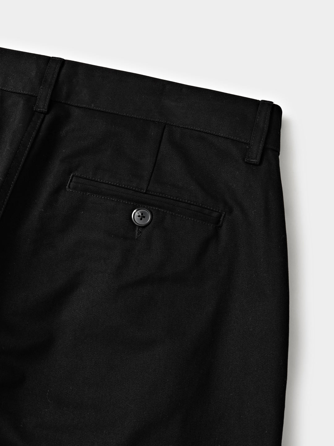 Everyday Pin-tuck Chino Pants (Black)