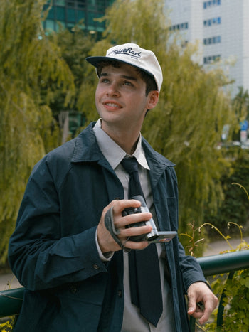 City Worker French Jacket (Khaki Gray)