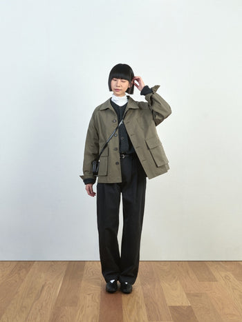 City Worker French Jacket (Black)