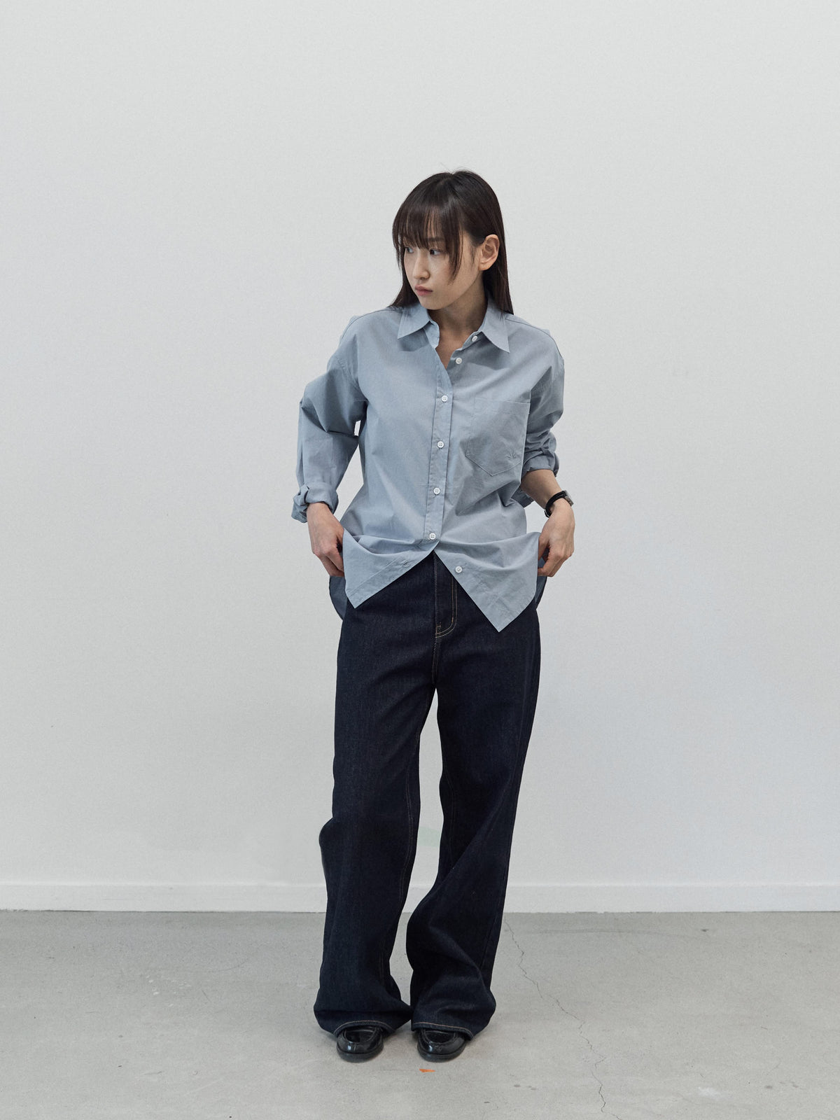 Essential Fine Shirts (Light Blue)
