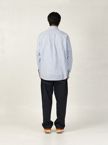 Breeze Logo Check Shirts (Check Blue)