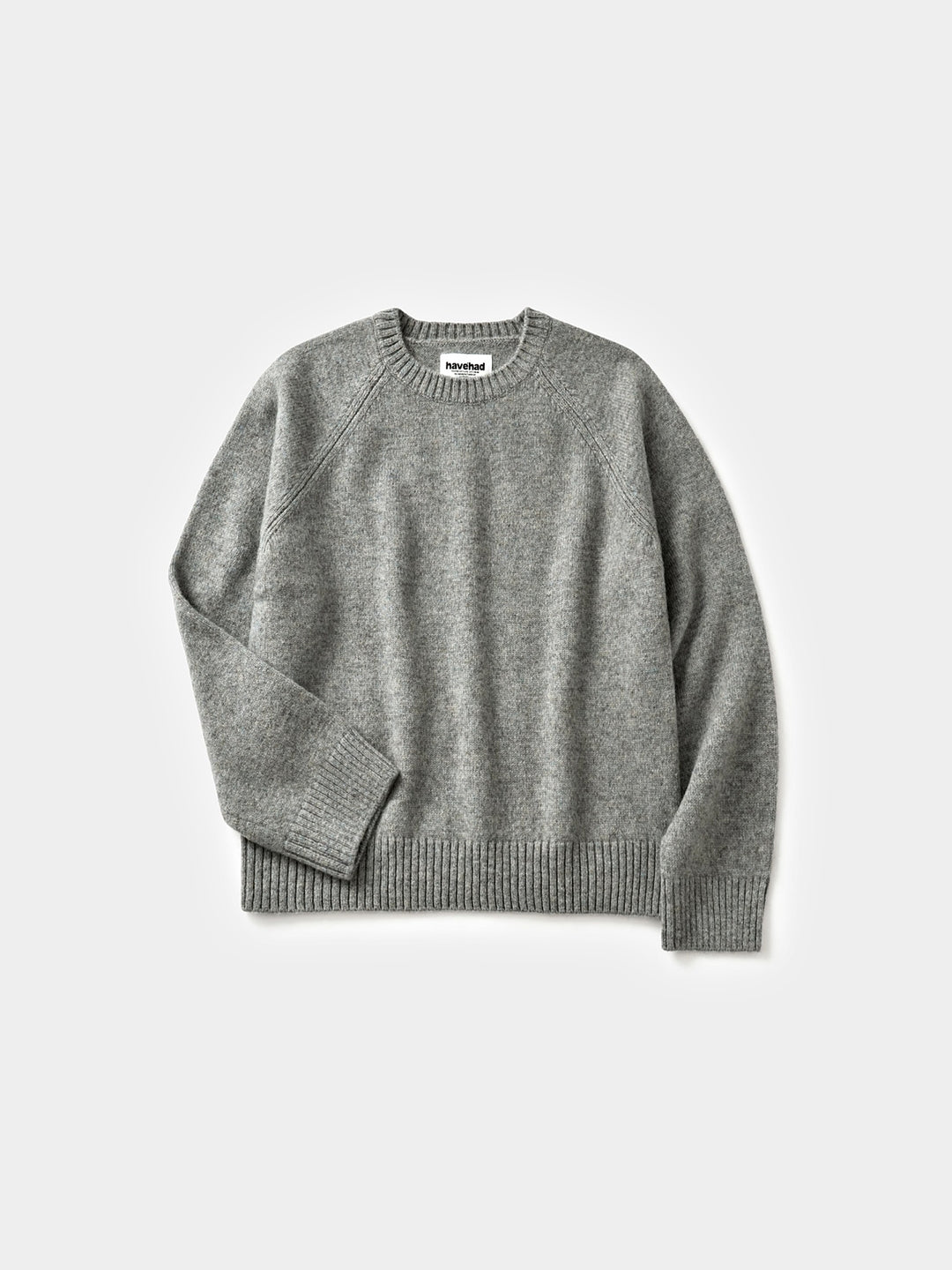Shaggy Dog Round Knit (Grey)