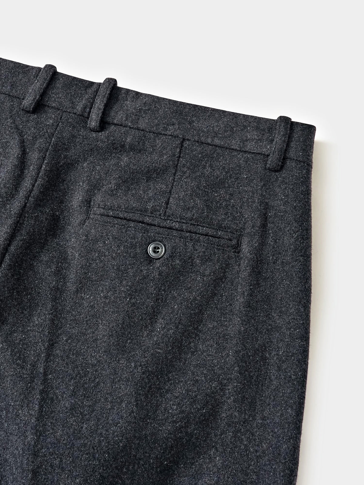 City Light Wool Pin-tuck Trouser (Gray)