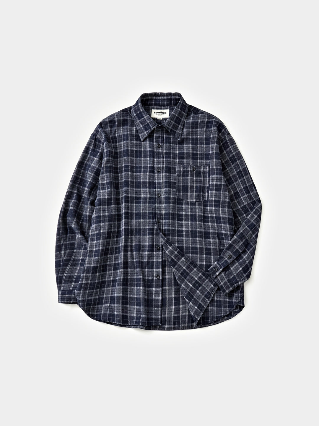 Soft Flannel Shirts (Check Navy)
