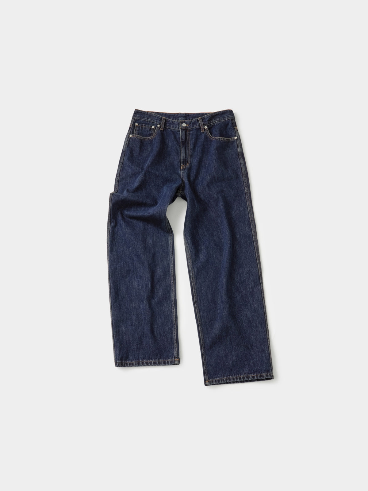 One Washed Denim Pants (Denim Blue)