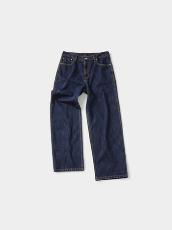 One Washed Denim Pants (Denim Blue)