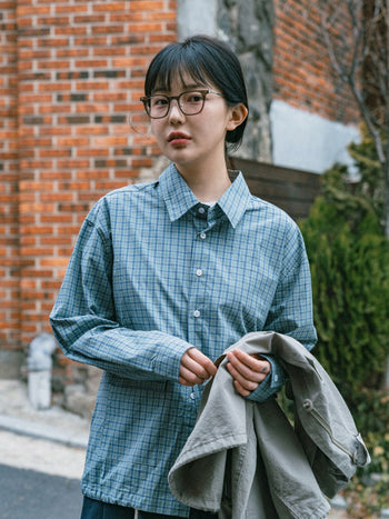 Classic Check String Shirts (Classic Green)