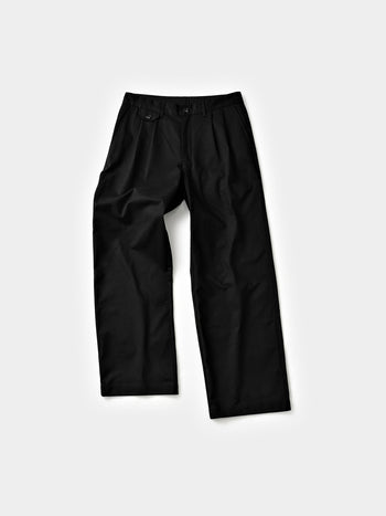 Everyday Pin-tuck Chino Pants (Black)