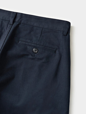 Everyday Pin-tuck Chino Pants (Navy)