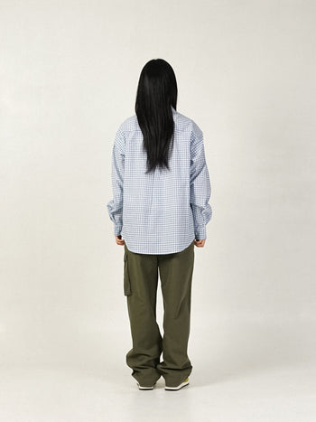 Breeze Logo Check Shirts (Check Blue)