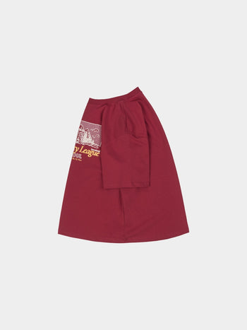 ODL Mountain Half Sleeve Tee (Red)