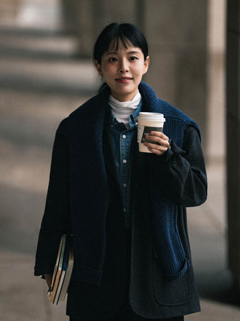 City Wool Club Jacket - Navy | A1 (M)