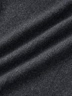 City Light Wool Pin-tuck Trouser (Charcoal)