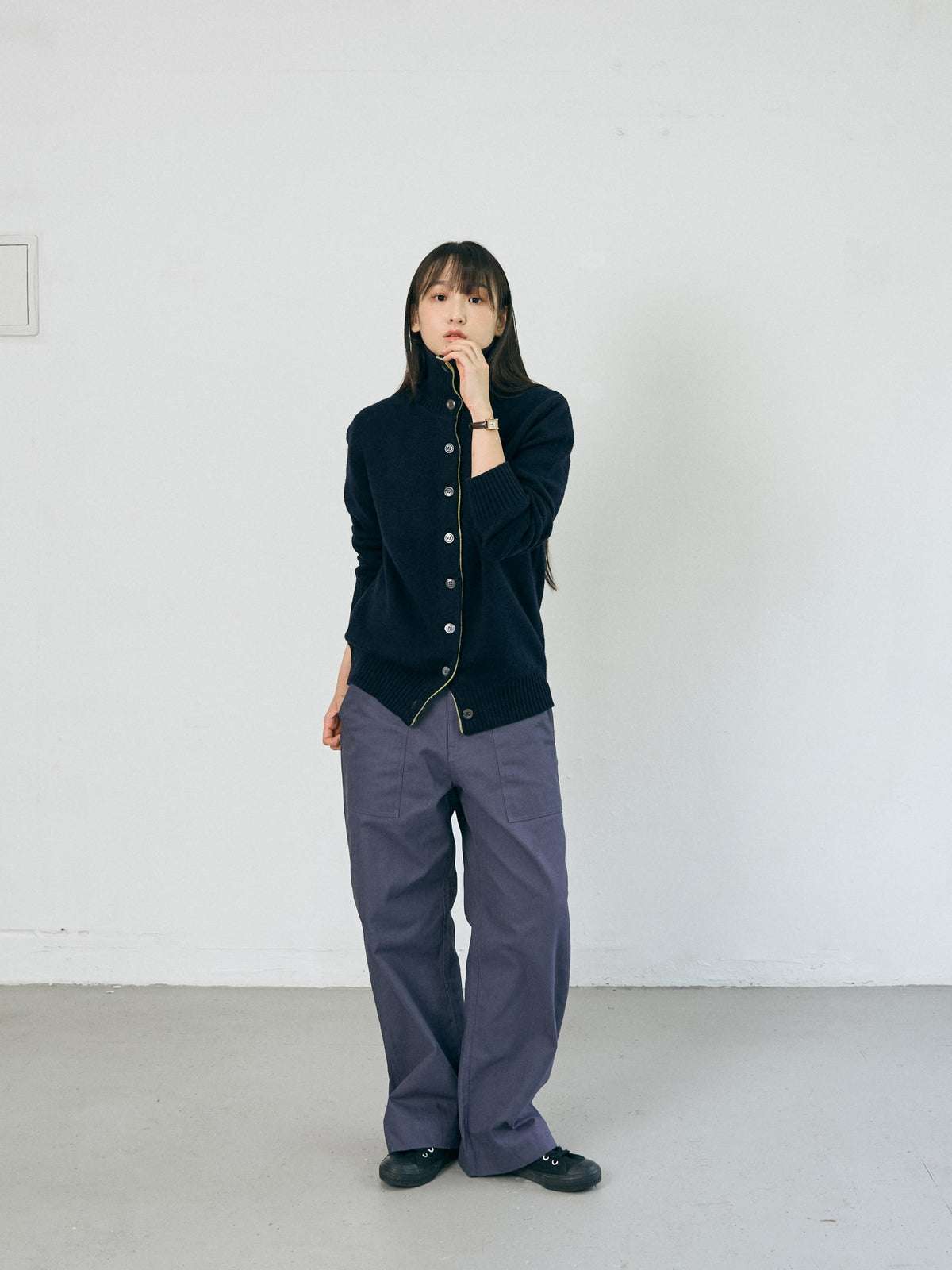 Essential Fatigue Pants (Vintage Blue)