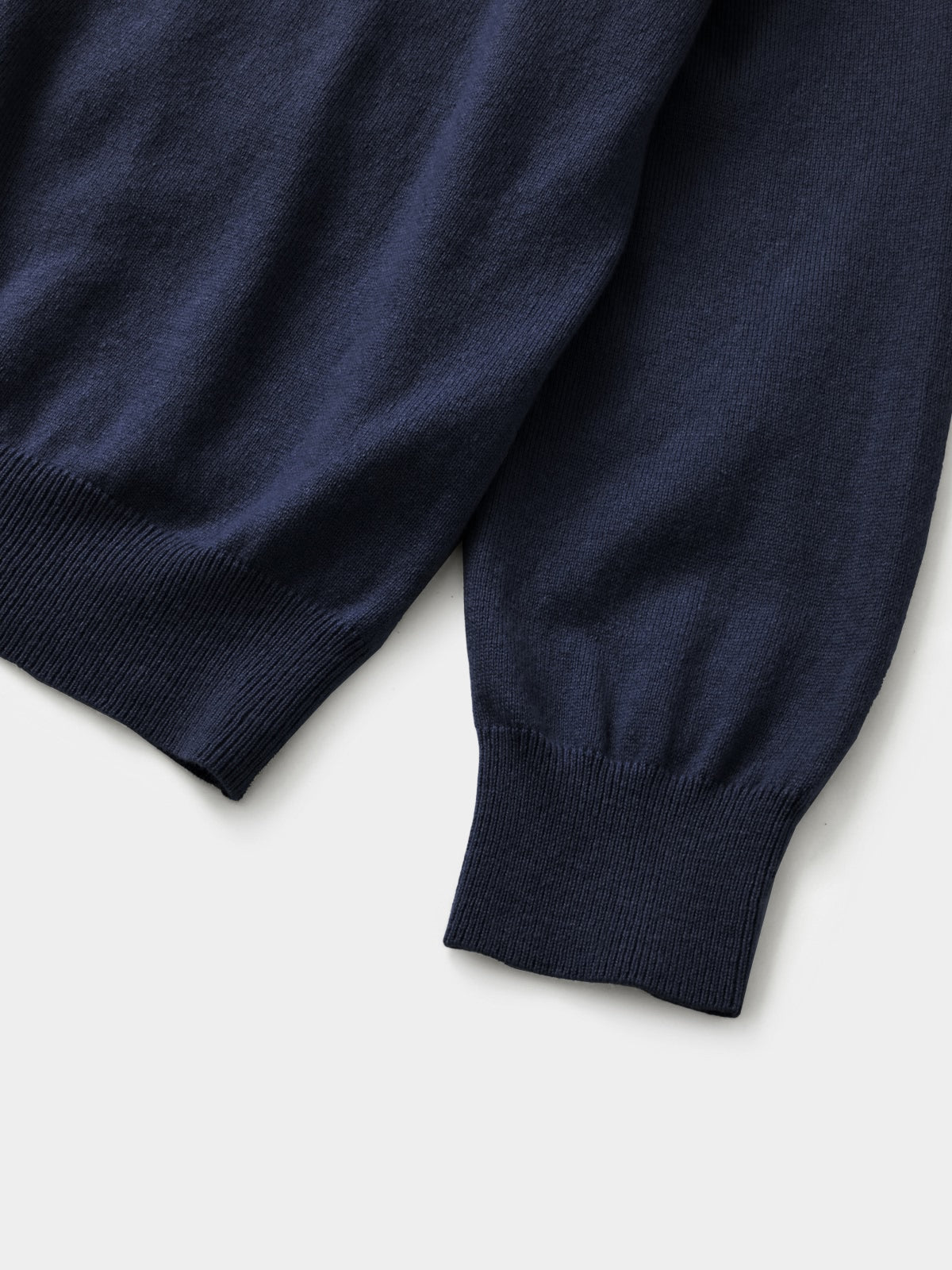 Daily Wool Round Cardigan (Navy)
