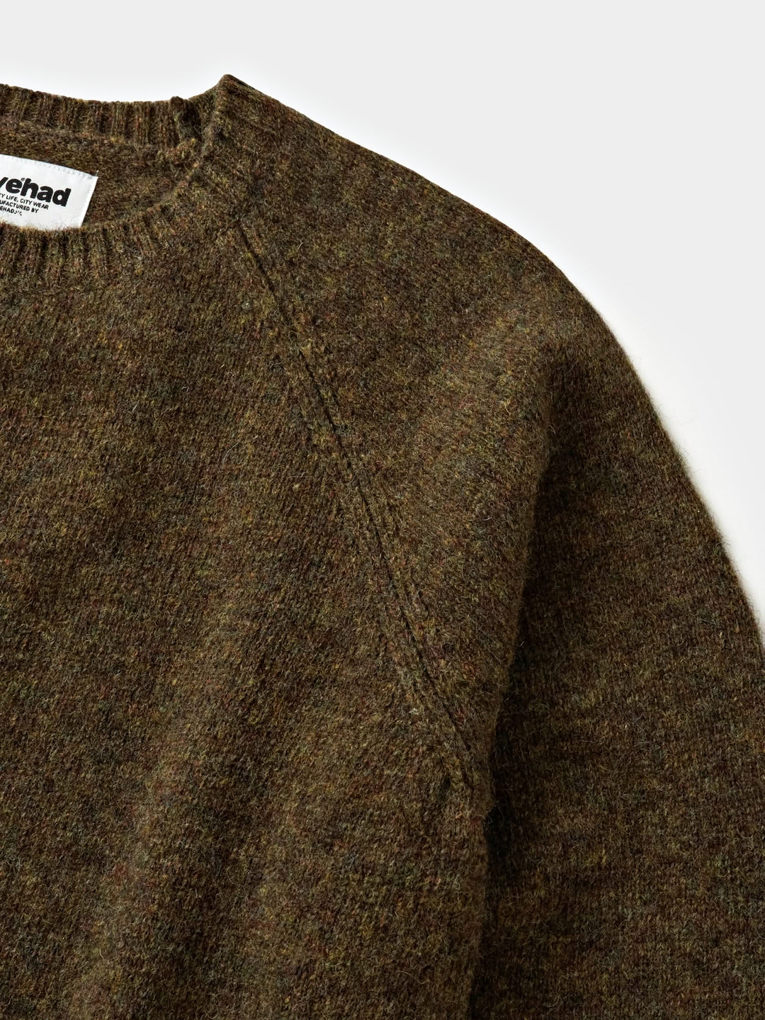 Shaggy Dog Round Knit (Brown)