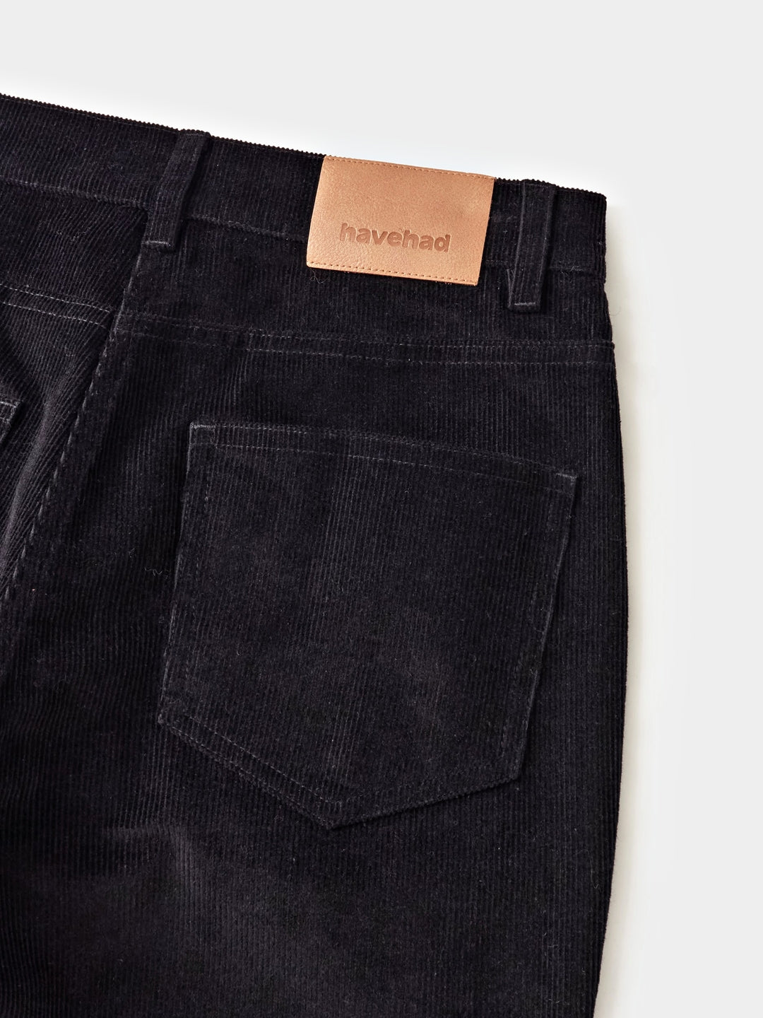 Flare Corduroy Pants (Black)
