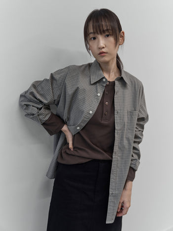 Everyday Classic Check Shirts (Olive)