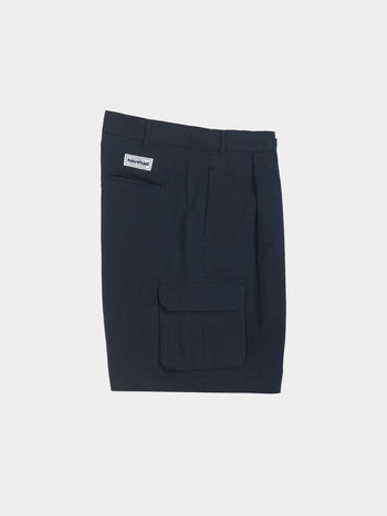 Utility Pin-tuck Cargo Shorts - Navy | A2 (L)