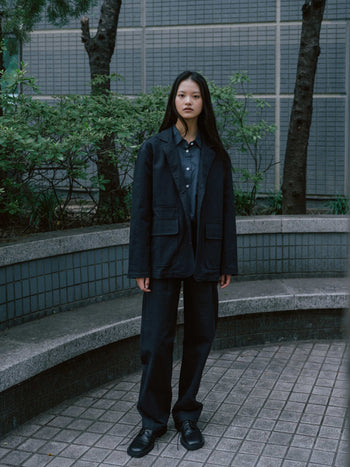 Essential Fine Shirts (Navy)