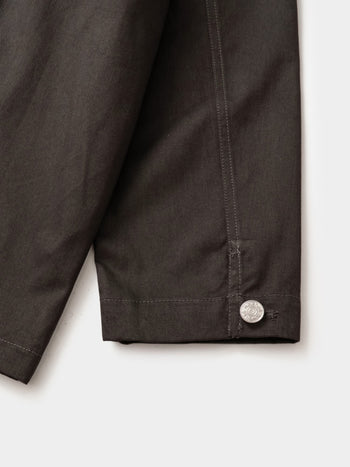 Twill Cotton Chore Jacket (Charcoal)