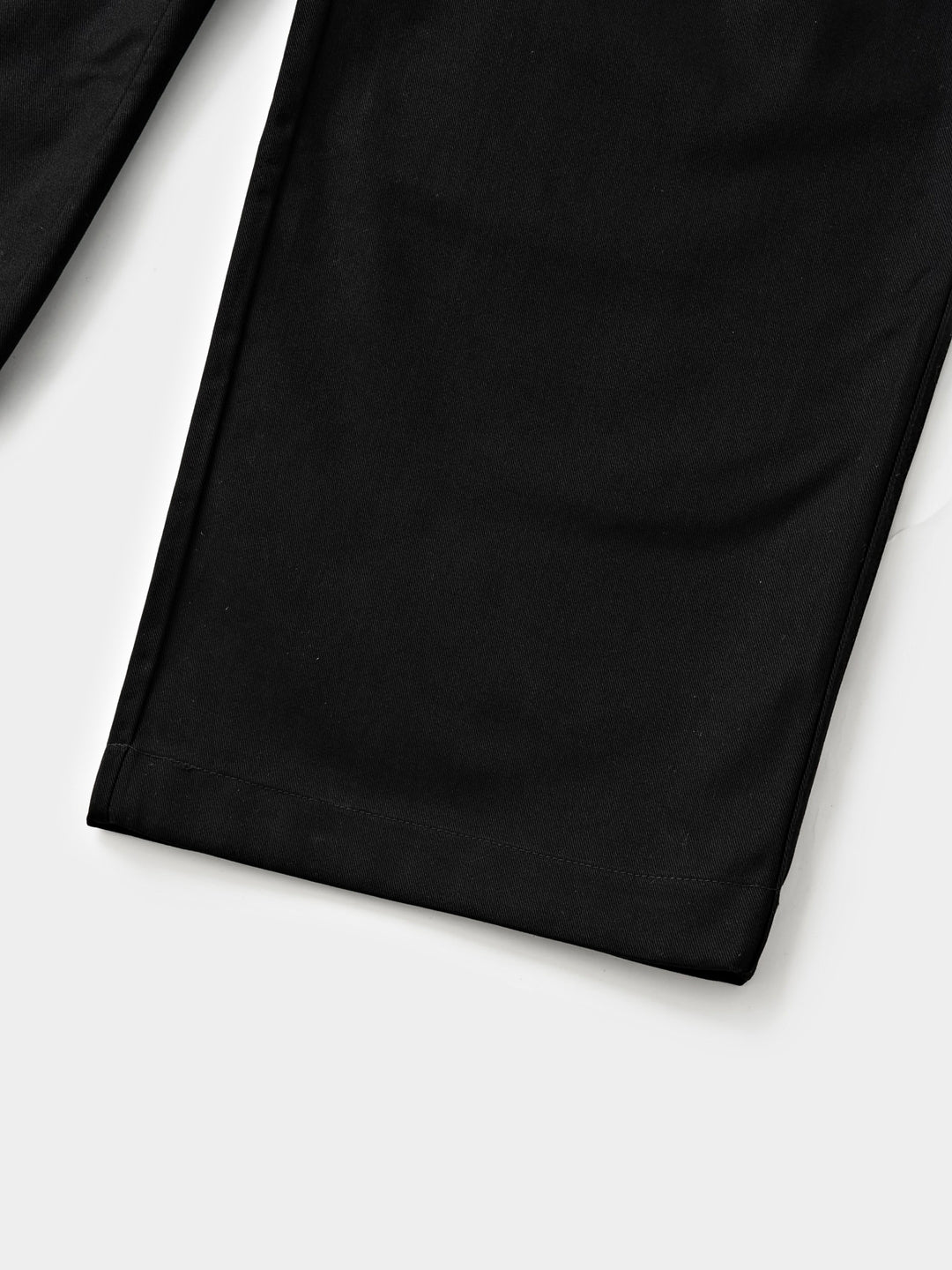 Everyday Pin-tuck Chino Pants (Black)