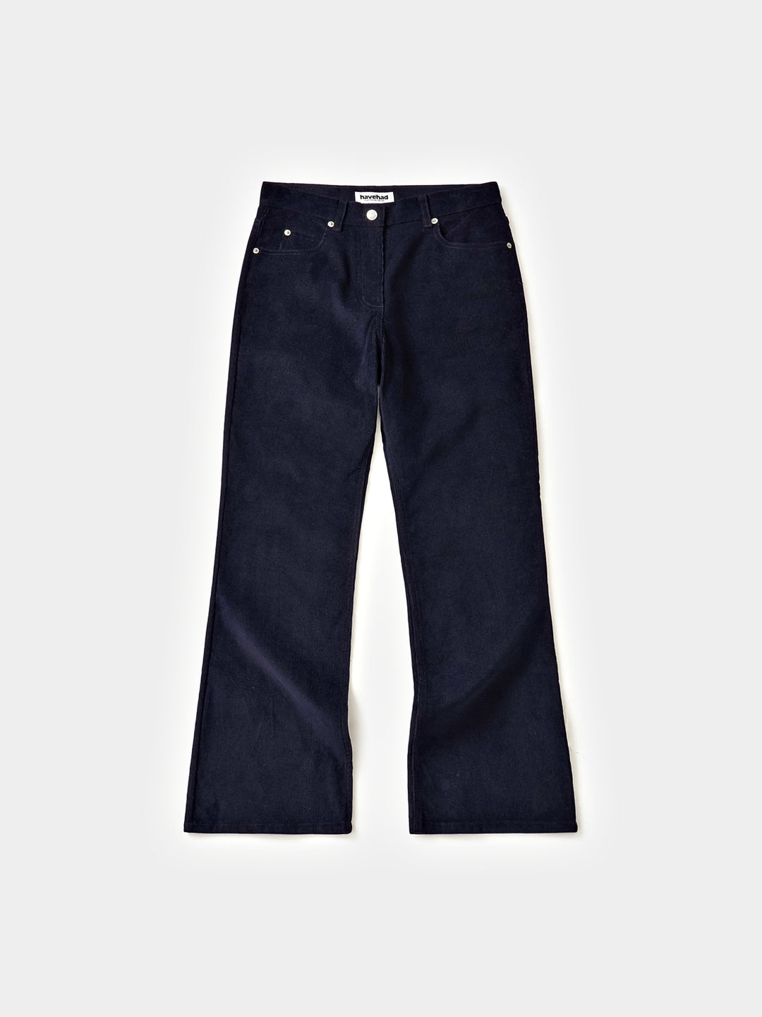 Flare Corduroy Pants (Navy)