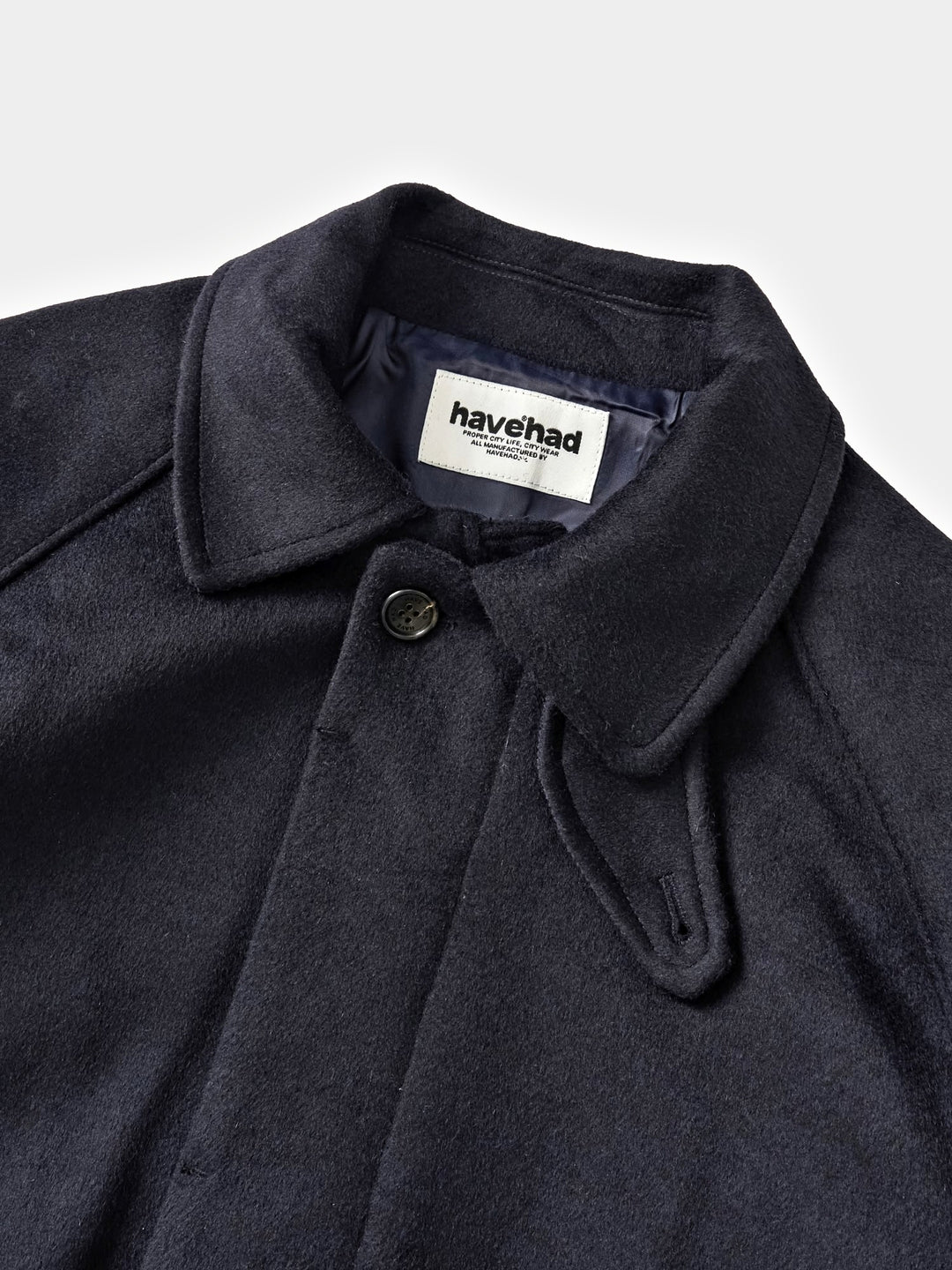 City Wool Half Coat (Navy)