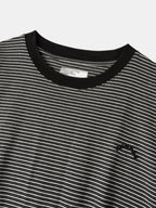 Double Stripe String Tee (Black)