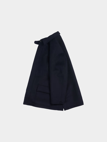 City Wool Half Coat (Navy)