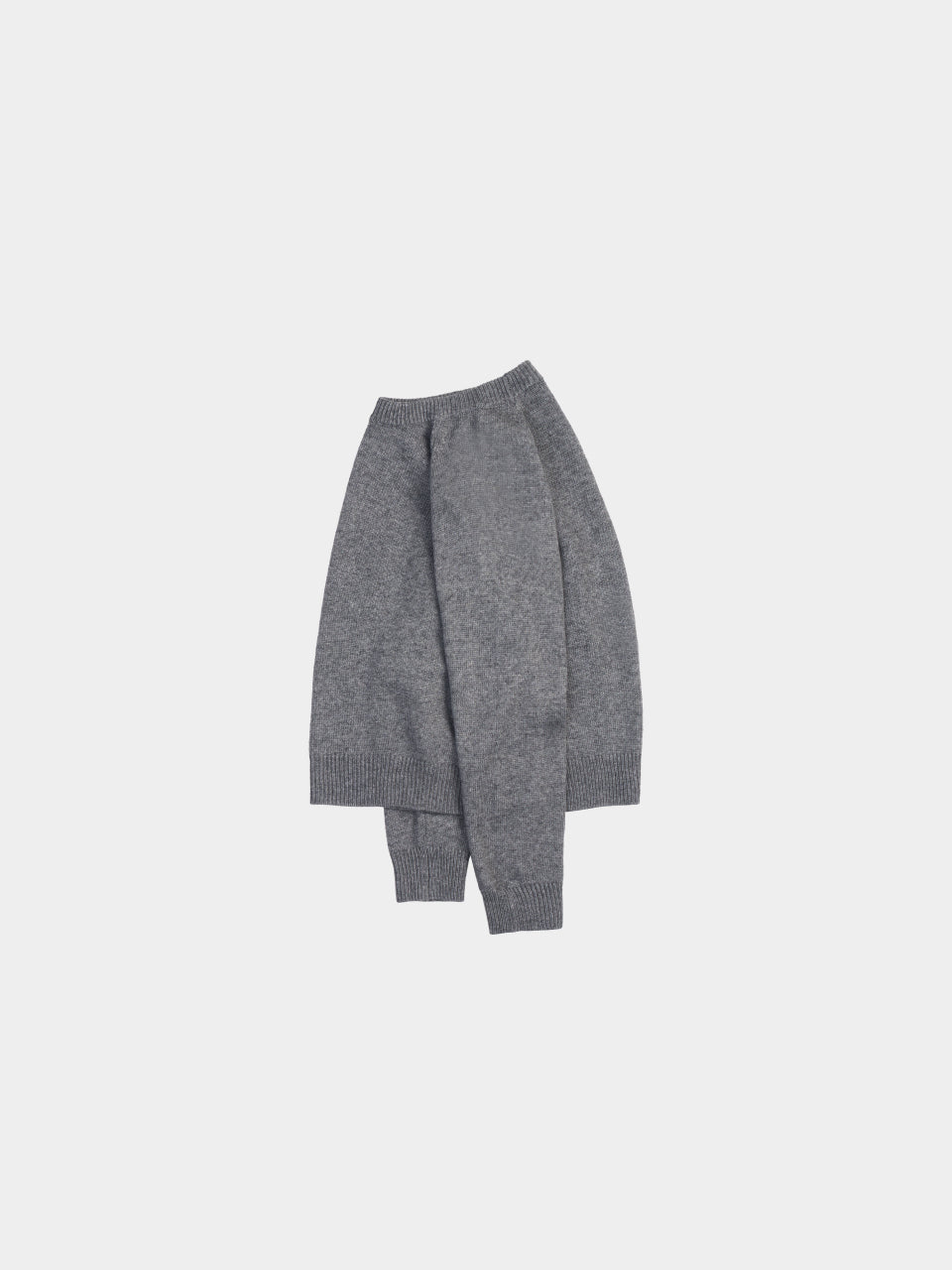 Yak Wool Crewneck Sweater (Gray)