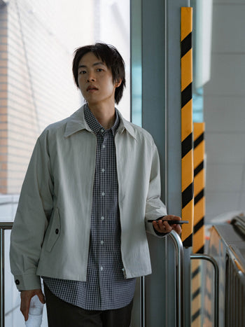 Everyday Classic Check Shirts (Navy)