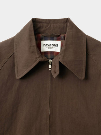Glen Cotton Drizzler Jacket (Brown)