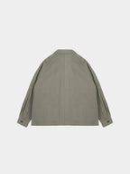 City Worker French Jacket (Khaki Gray)