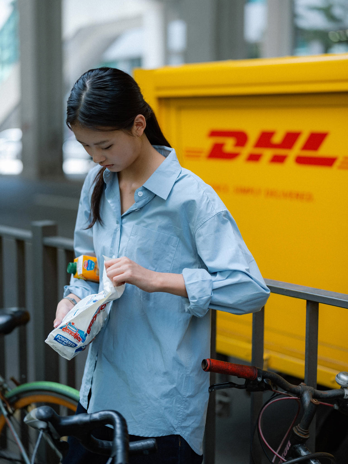 Essential Fine Shirts (Light Blue)