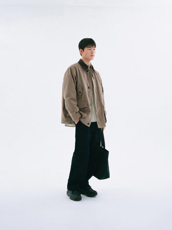 Corduroy Officer Chino Pants (Navy)