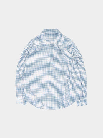 Breeze Logo Check Shirts (Check Blue)