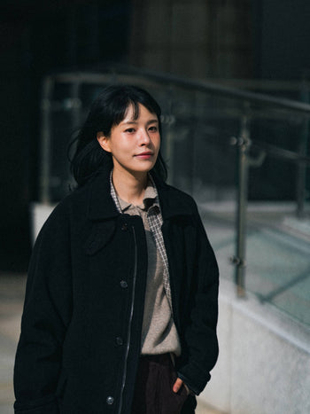 City Wool Half Coat (Charcoal)