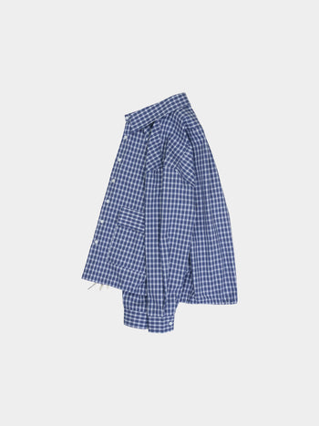 Classic Check String Shirts (Classic Blue)